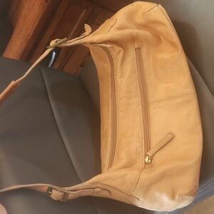 Stone Mountain Tan Leather Shoulder Bag